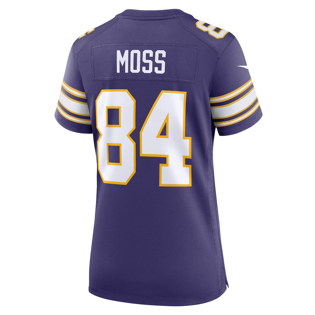 Randy Moss Minnesota Vikings Women's Classic Retired Player Game Jersey Purple - Nike