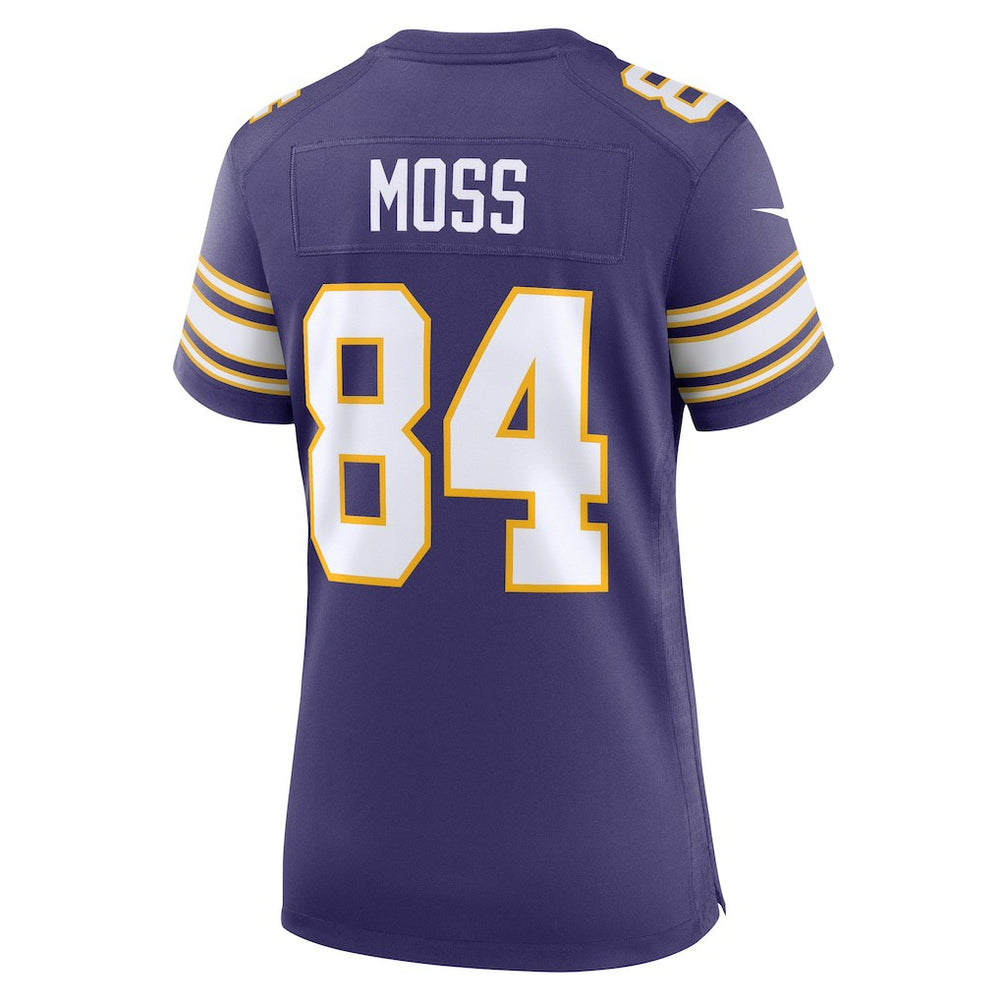 Randy Moss Minnesota Vikings Women's Classic Retired Player Game Jersey Purple - Nike