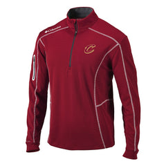 Columbia - Cleveland Cavaliers Omni-Wick Shotgun Quarter-Zip Pullover Top - Wine