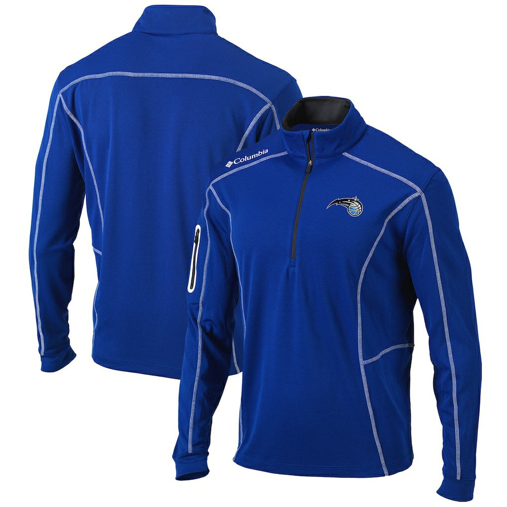 Columbia - Orlando Magic Omni-Wick Shotgun Quarter-Zip Pullover Top - Blue