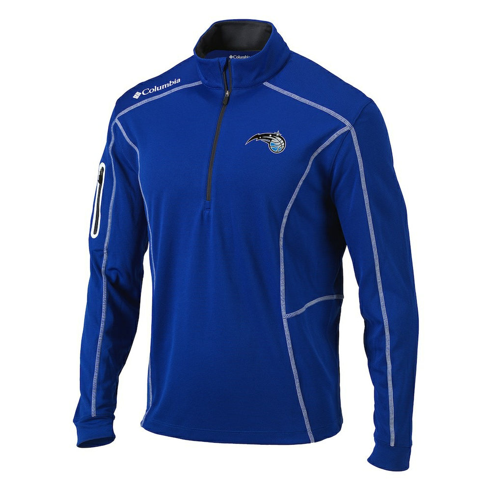 Columbia - Orlando Magic Omni-Wick Shotgun Quarter-Zip Pullover Top - Blue