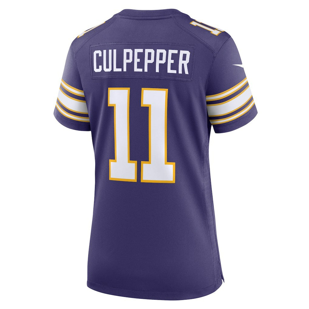 Daunte Culpepper Minnesota Vikings Women's Classic Retired Player Game Jersey Purple - Nike