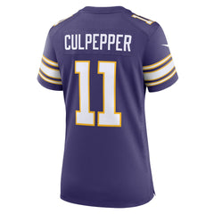 Daunte Culpepper Minnesota Vikings Women's Classic Retired Player Game Jersey Purple - Nike