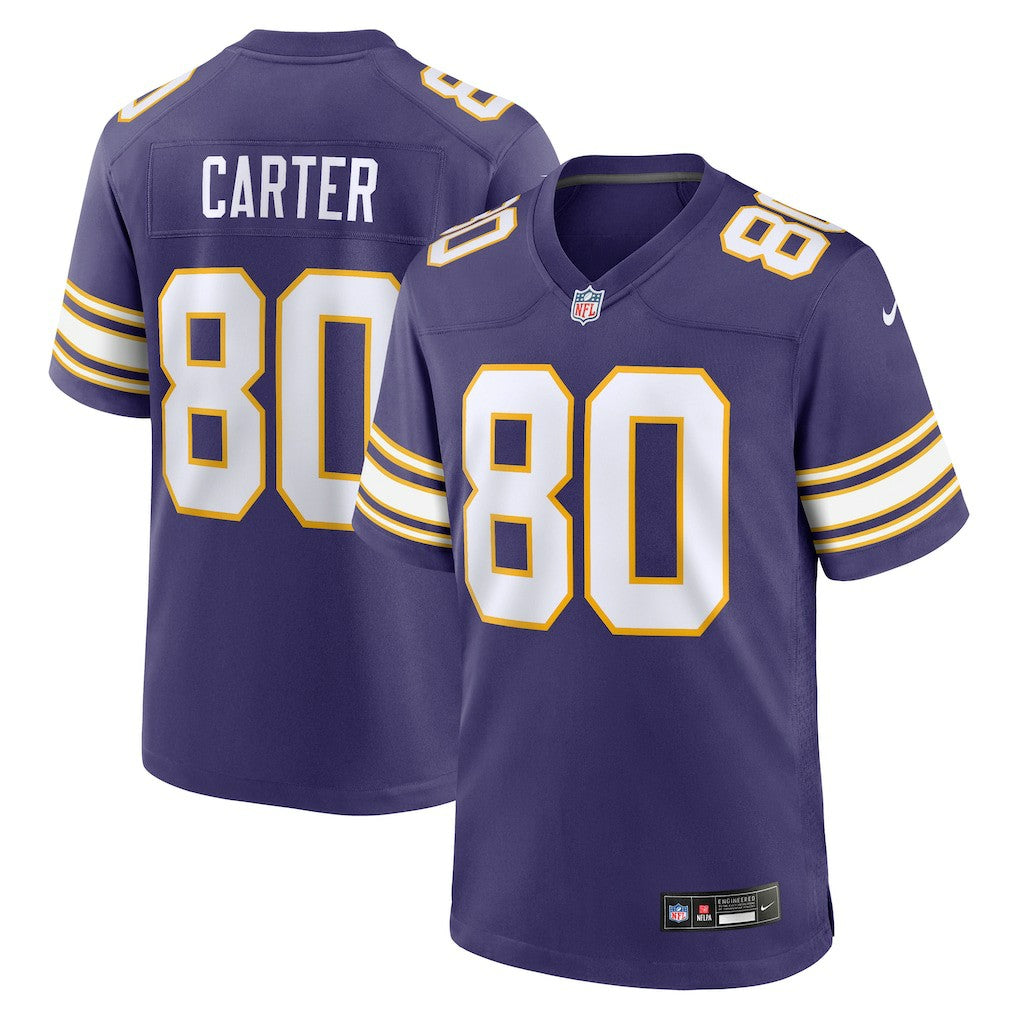 Cris Carter Minnesota Vikings Retired Player Alternate Game Jersey Purple - Nike