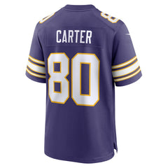 Cris Carter Minnesota Vikings Retired Player Alternate Game Jersey Purple - Nike