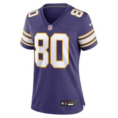 Cris Carter Minnesota Vikings Women's Classic Retired Player Game Jersey Purple - Nike