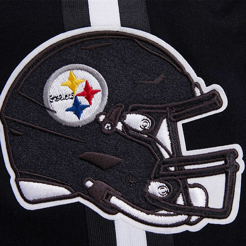 Pittsburgh Steelers Pro Standard Classic Chenille Shorts Black - NFL