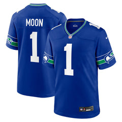 Warren Moon Seattle Seahawks Retired Player Alternate Game Jersey Royal - Nike