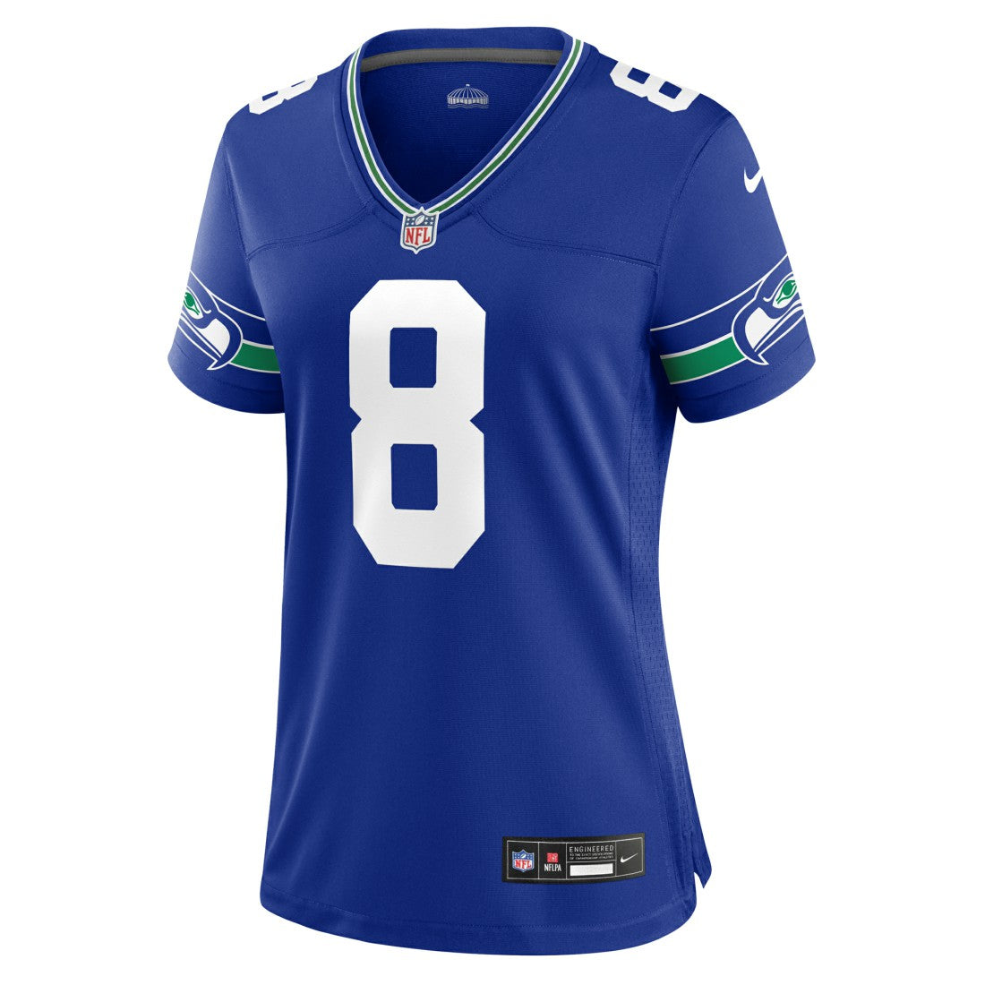 Coby Bryant Seattle Seahawks Women's Throwback Player Game Jersey Royal - Nike