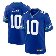 Jim Zorn Seattle Seahawks Retired Player Alternate Game Jersey Royal - Nike