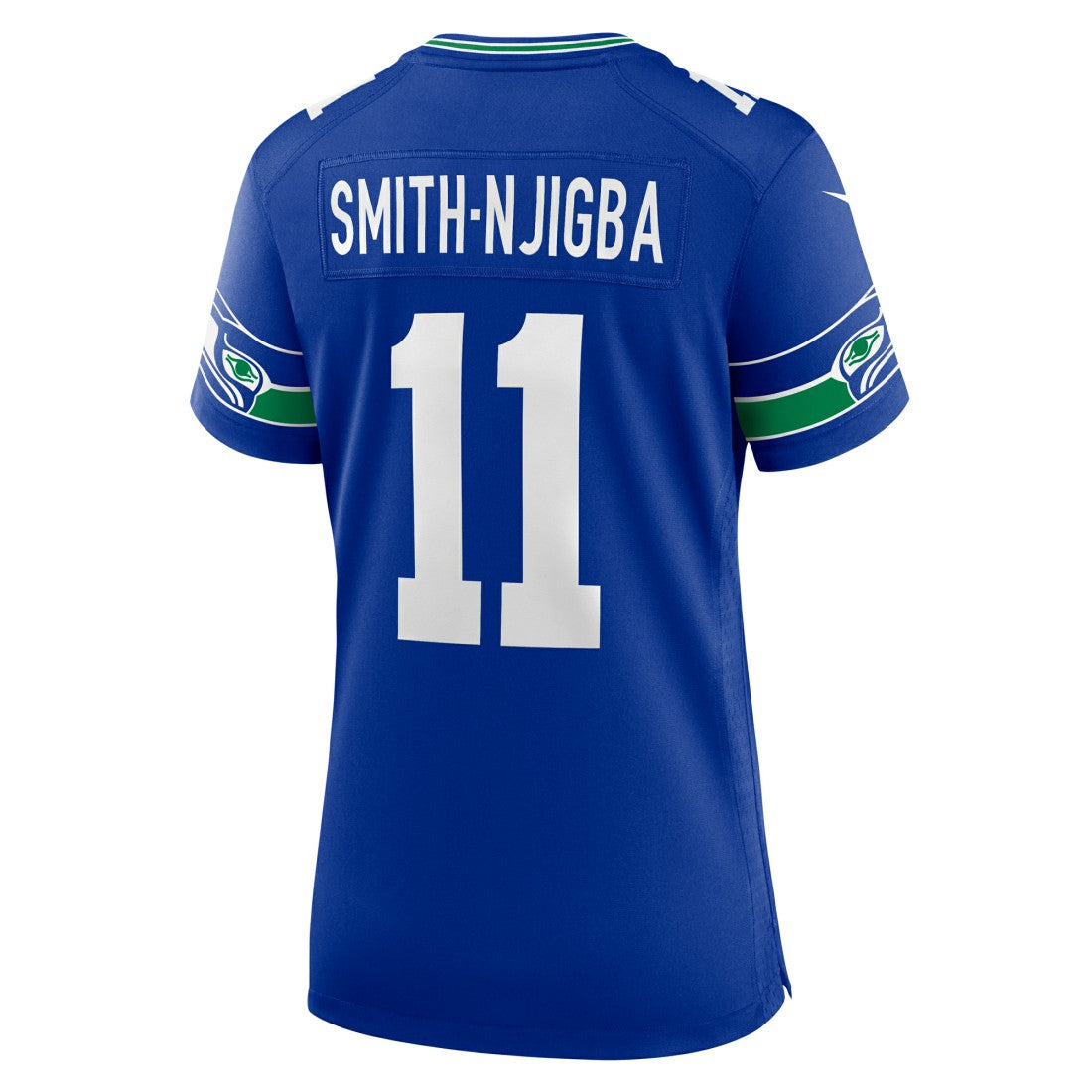 Jaxon Smith-Njigba Seattle Seahawks Women's Throwback Player Game Jersey Royal - Nike
