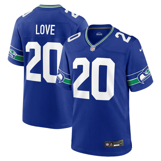 Julian Love Seattle Seahawks Alternate Game Jersey - Royal | NFL Jerseys