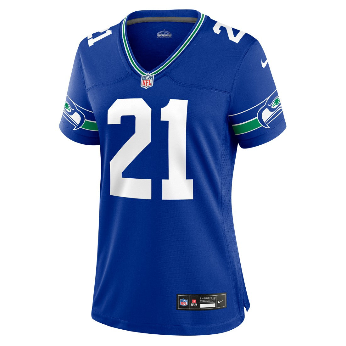 Devon Witherspoon Seattle Seahawks Women's Throwback Player Game Jersey Royal - Nike