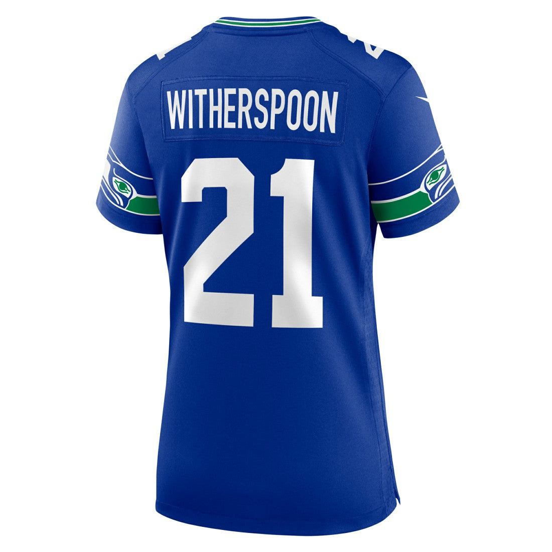 Devon Witherspoon Seattle Seahawks Women's Throwback Player Game Jersey Royal - Nike