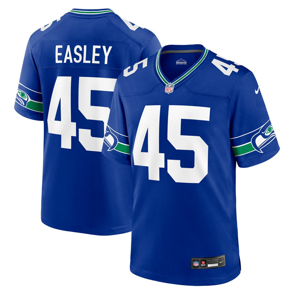 Kenny Easley Seattle Seahawks Retired Player Alternate Game Jersey Royal - Nike