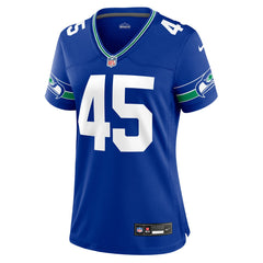 Kenny Easley Seattle Seahawks Women's Throwback Retired Player Game Jersey Royal - Nike