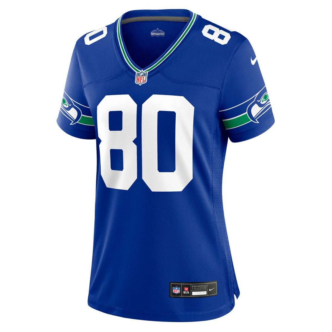 Steve Largent Seattle Seahawks Women's Throwback Retired Player Game Jersey Royal - Nike