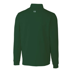 Philadelphia Eagles Cutter & Buck Traverse Stretch Quarter-Zip Pullover Hunter Green - NFL
