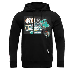 NBA - Jayson Tatum Boston Celtics Pro Standard Player Yearbook Pullover Hoodie - Black