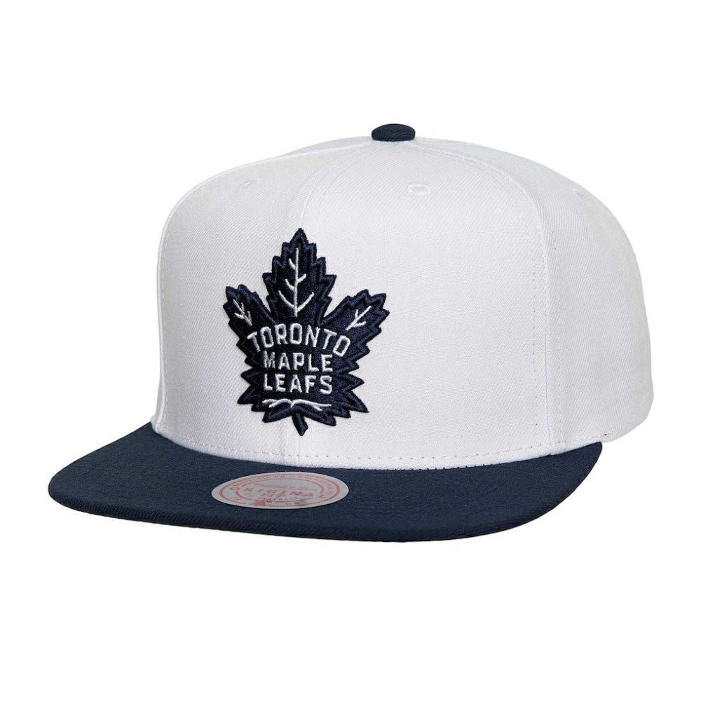 Toronto Maple Leafs - Mitchell & Ness Core Team Ground 2.0 Snapback Hat White