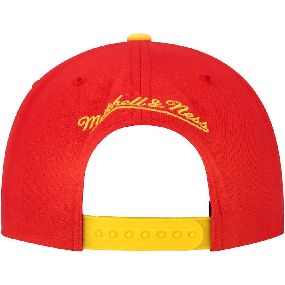 Calgary Flames - Mitchell & Ness Core Team Ground 2.0 Snapback Hat Red