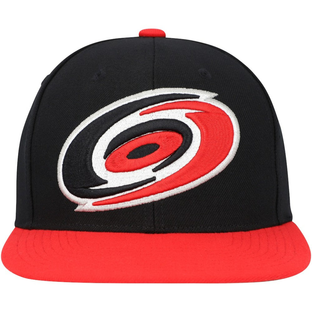 Carolina Hurricanes - Mitchell & Ness Core Team Ground 2.0 Snapback Hat Black