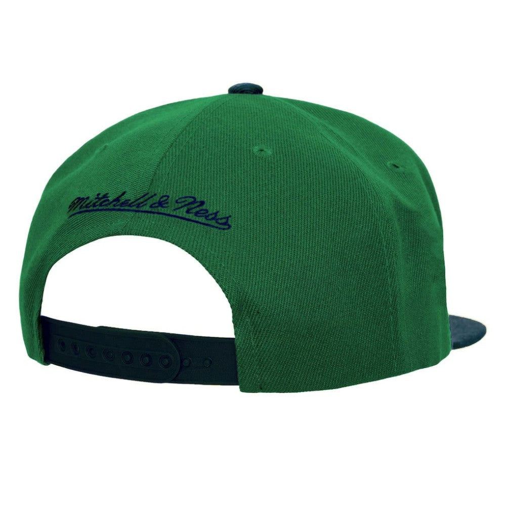 Dallas Stars - Mitchell & Ness Core Team Ground 2.0 Snapback Hat Kelly Green