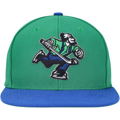 Vancouver Canucks - Mitchell & Ness Core Team Ground 2.0 Snapback Hat Green