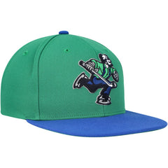 Vancouver Canucks - Mitchell & Ness Core Team Ground 2.0 Snapback Hat Green