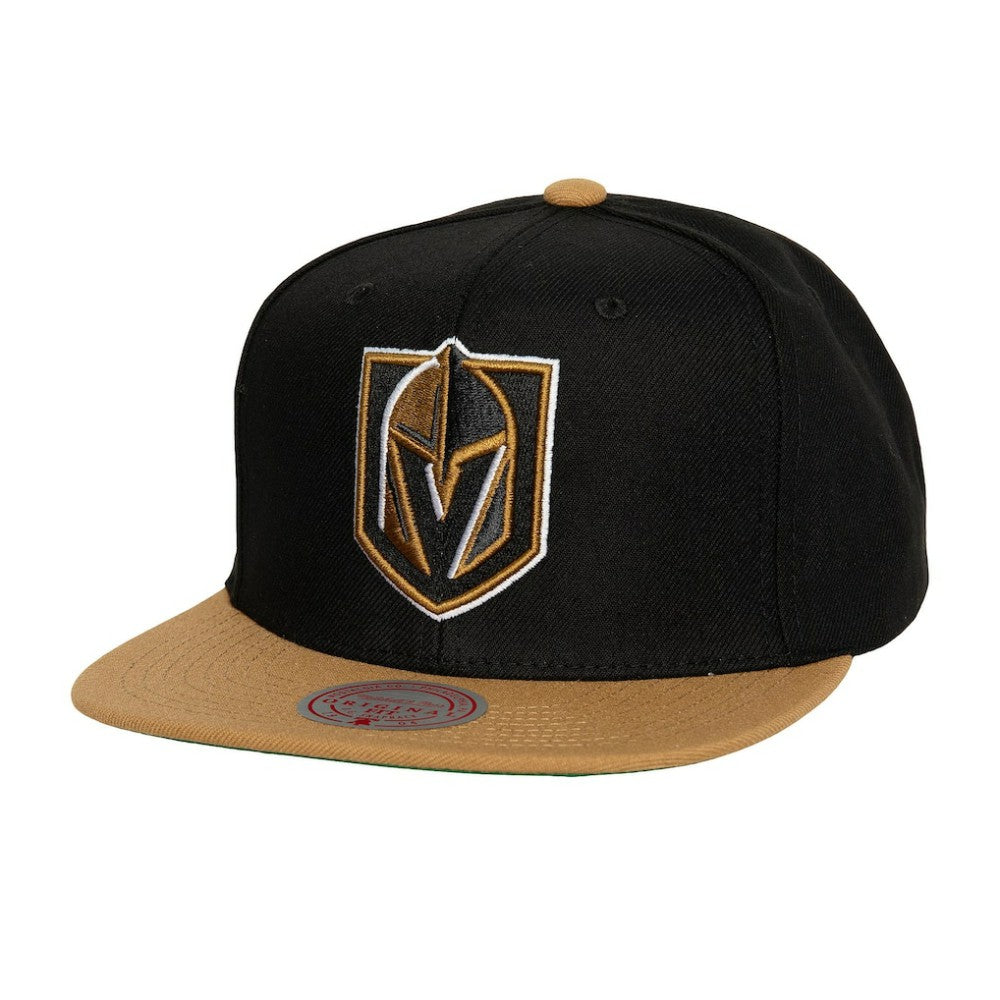Vegas Golden Knights Mitchell & Ness Core Team Ground 2.0 Snapback Hat Black