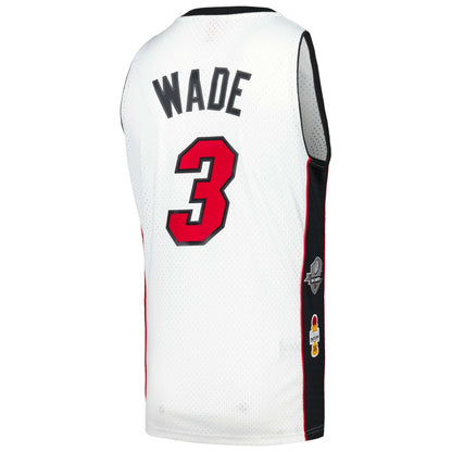 Dwyane Wade Miami Heat Unisex Hall of Fame Class of 2023 Throwback Swingman Jersey - White | NBA Jerseys
