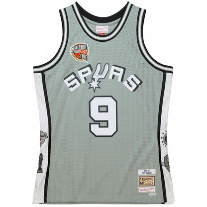Tony Parker San Antonio Spurs Unisex Hall of Fame Class of 2023 Throwback Swingman Jersey - Gray | NBA Jerseys