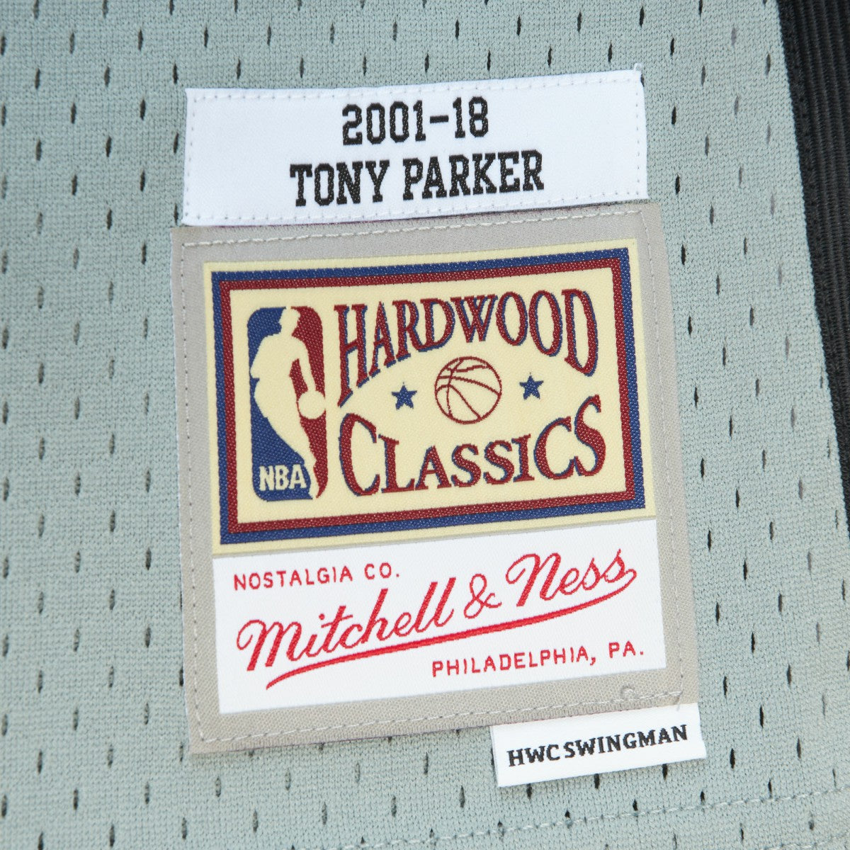 Tony Parker San Antonio Spurs Unisex Hall of Fame Class of 2023 Throwback Swingman Jersey - Gray | NBA Jerseys