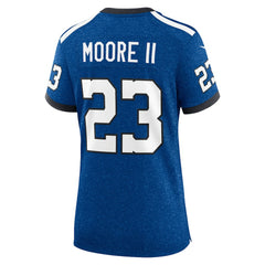 Kenny Moore II Indianapolis Colts Women's Indiana Nights Alternate Game Jersey Royal - Nike