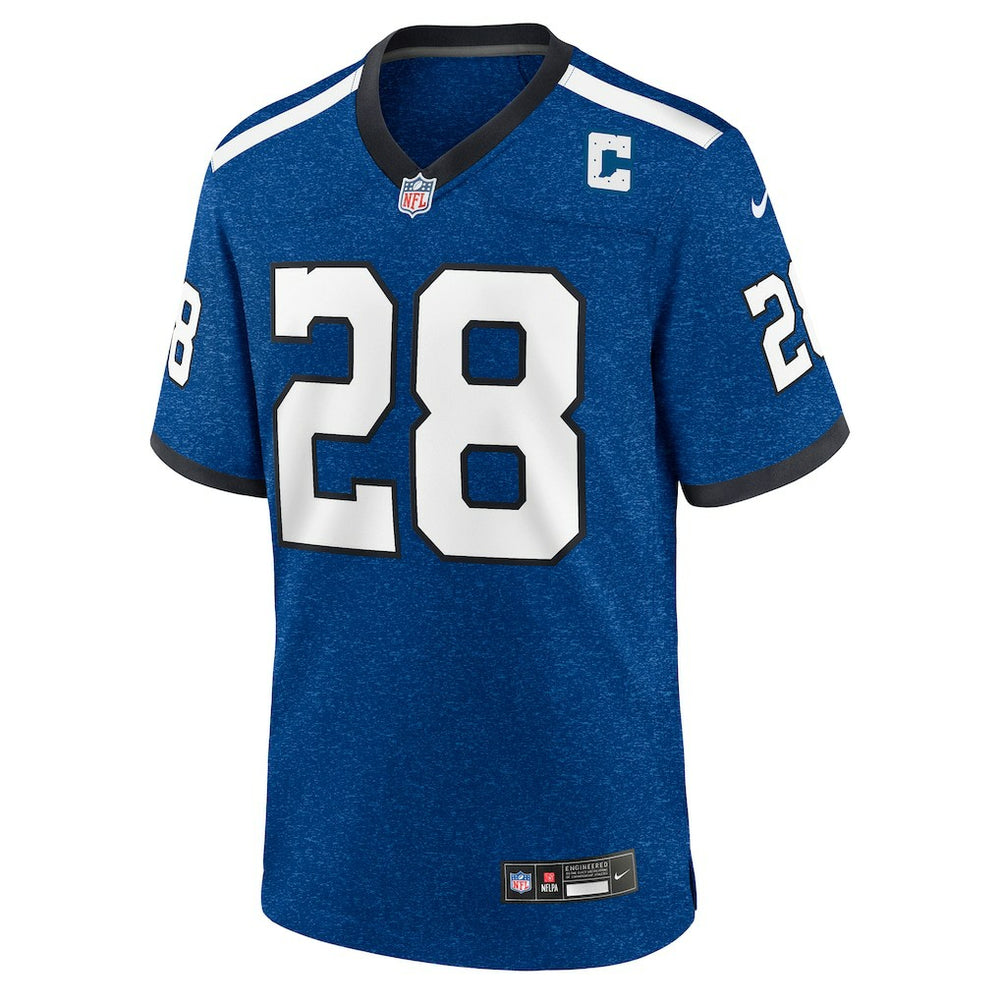 Marshall Faulk Indianapolis Colts Retired Player Alternate Game Jersey Blue - Nike