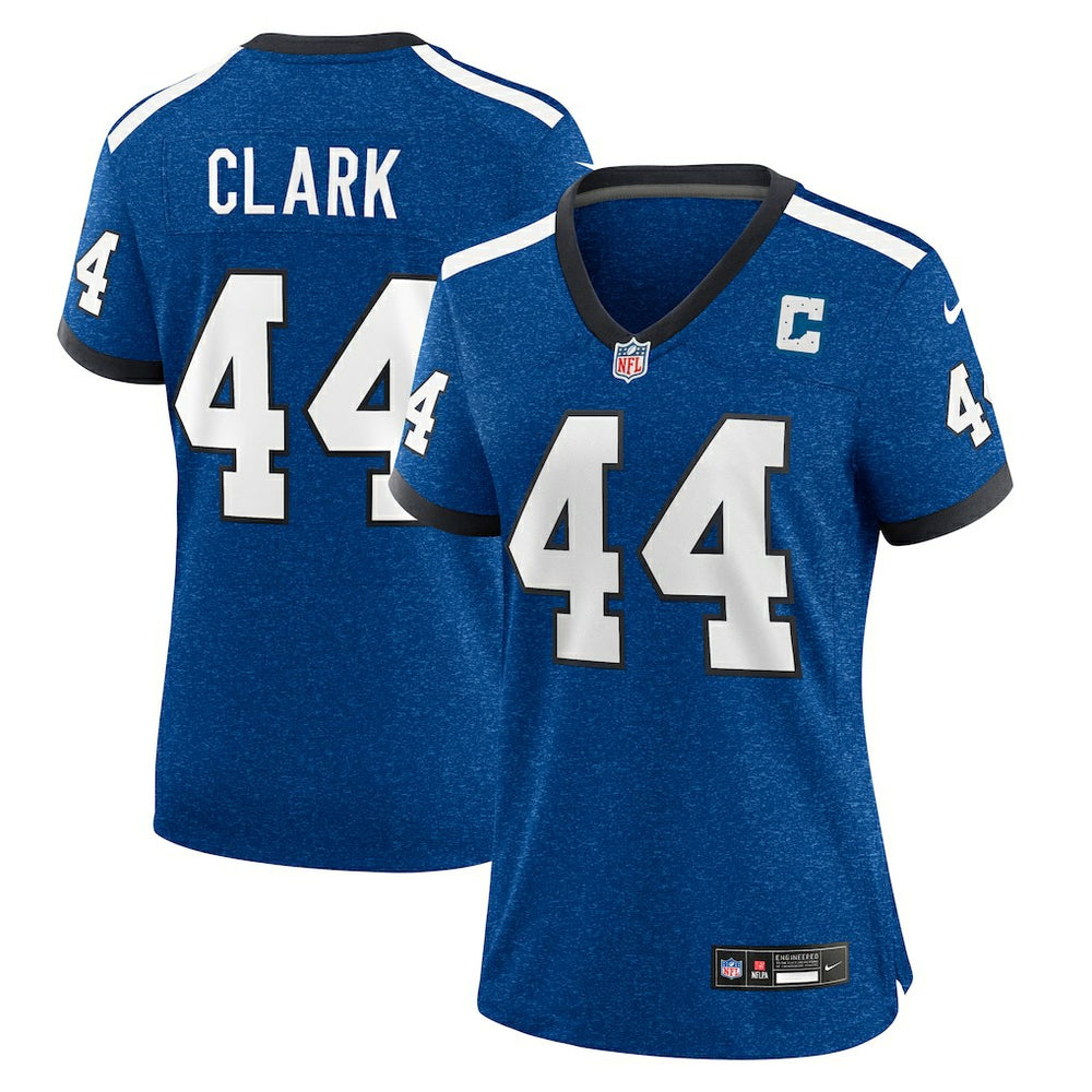 Dallas Clark Indianapolis Colts Women's Indiana Nights Alternate Game Jersey Royal - Nike