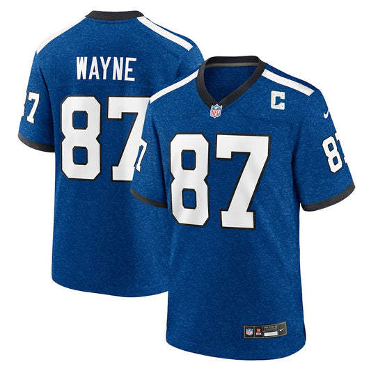 Reggie Wayne Indianapolis Colts Retired Player Alternate Game Jersey - Blue | NFL Jerseys