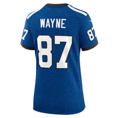 Reggie Wayne Indianapolis Colts Women's Indiana Nights Alternate Game Jersey Royal - Nike