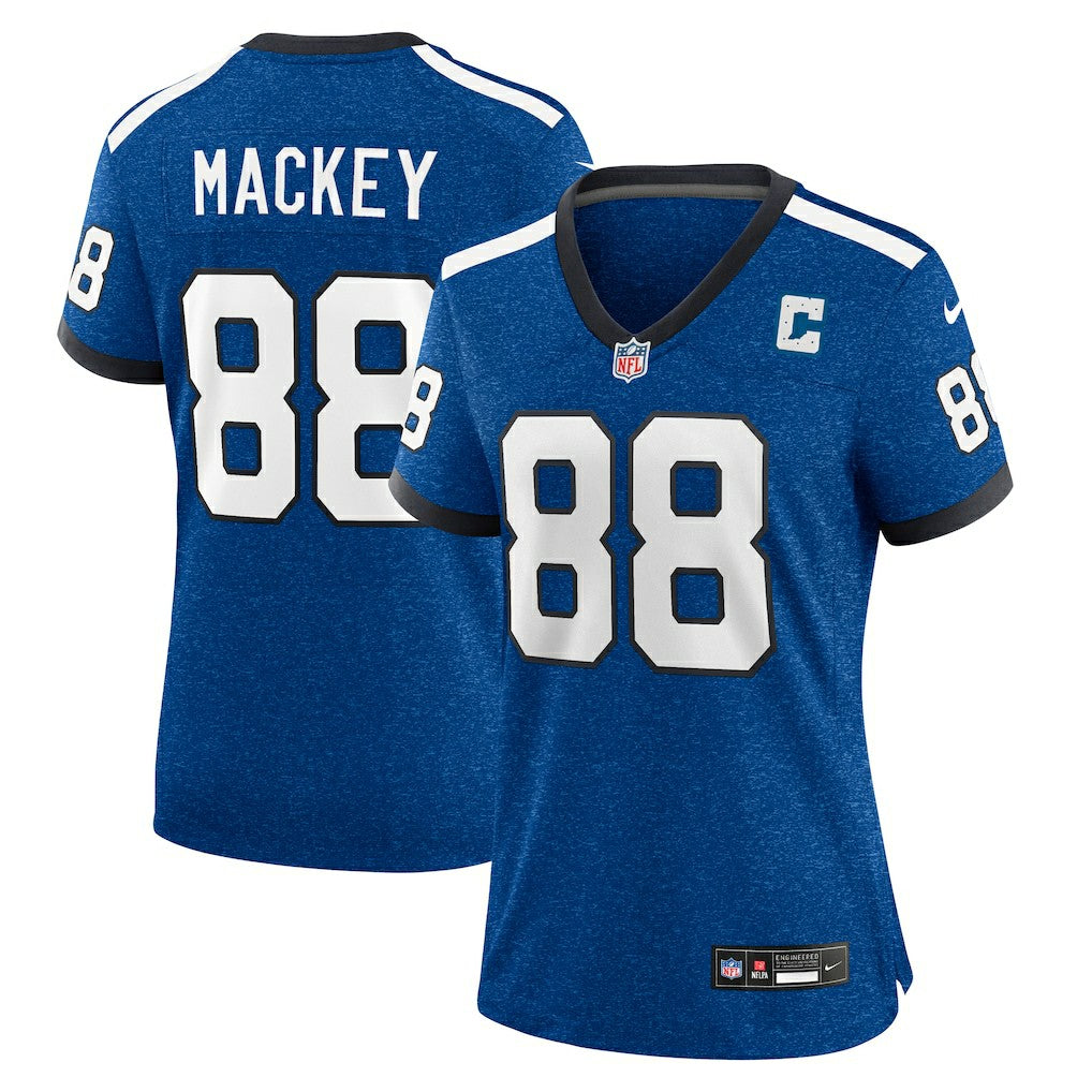 John Mackey Indianapolis Colts Women's Indiana Nights Alternate Game Jersey Royal - Nike
