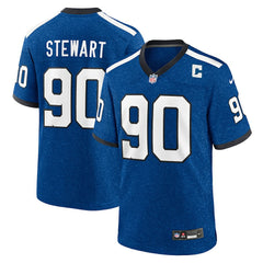 Grover Stewart Indianapolis Colts Alternate Game Jersey Blue - Nike