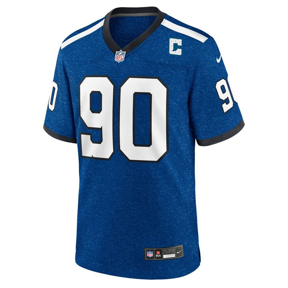 Grover Stewart Indianapolis Colts Alternate Game Jersey Blue - Nike