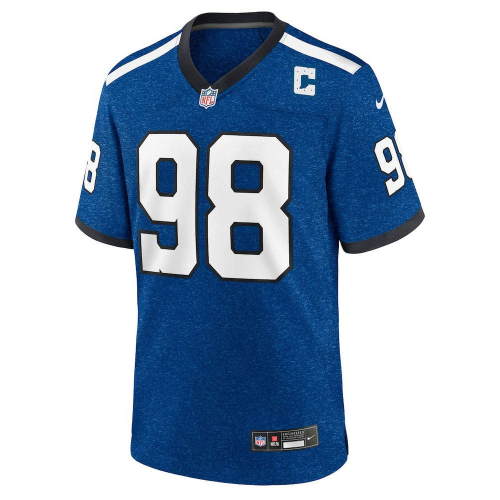 Tony Siragusa Indianapolis Colts Retired Player Alternate Game Jersey Blue - Nike