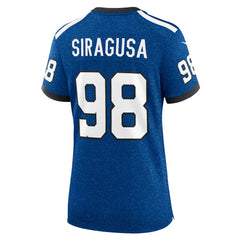 Tony Siragusa Indianapolis Colts Women's Indiana Nights Alternate Game Jersey Royal - Nike