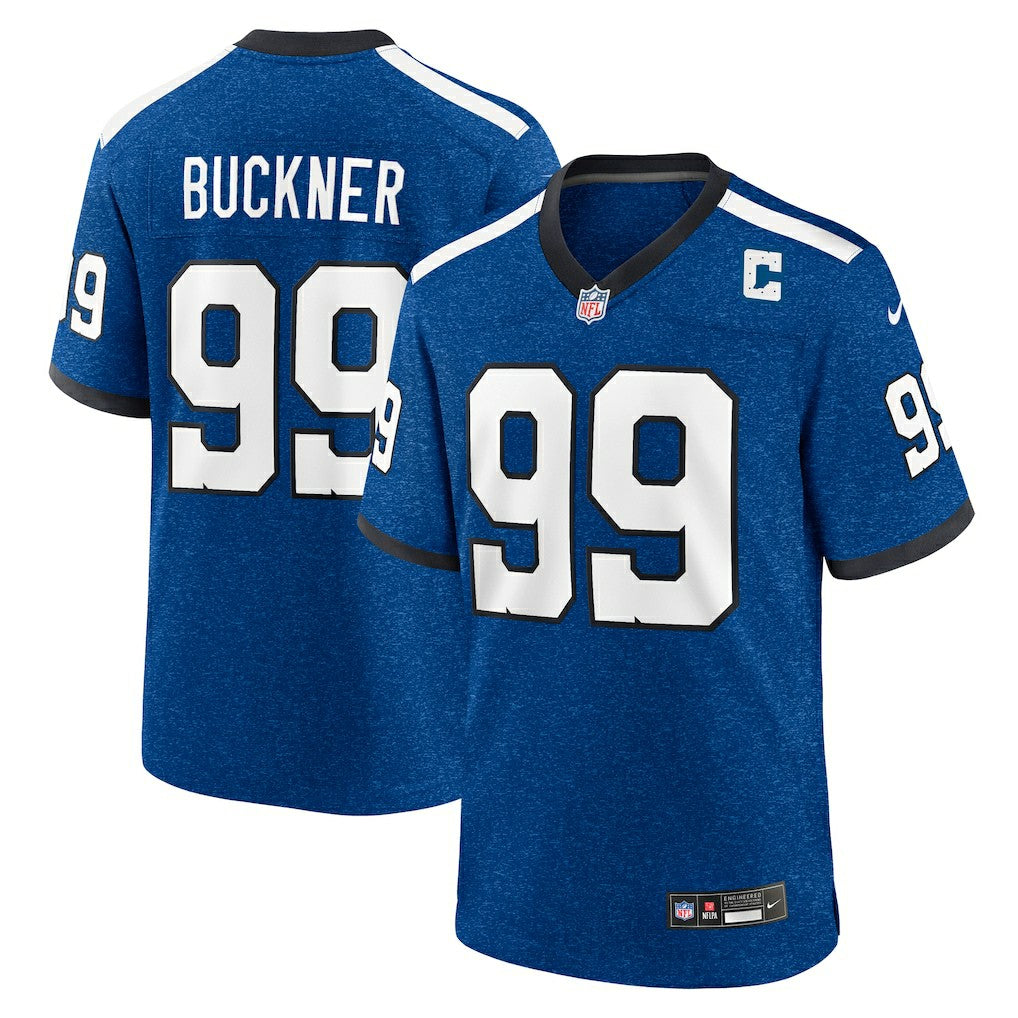 DeForest Buckner Indianapolis Colts Alternate Game Jersey - Blue | NFL Jerseys