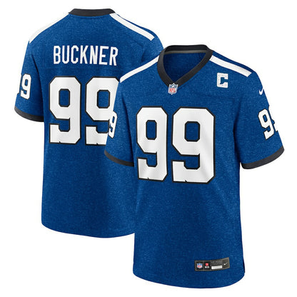 DeForest Buckner Indianapolis Colts Alternate Game Jersey - Blue | NFL Jerseys
