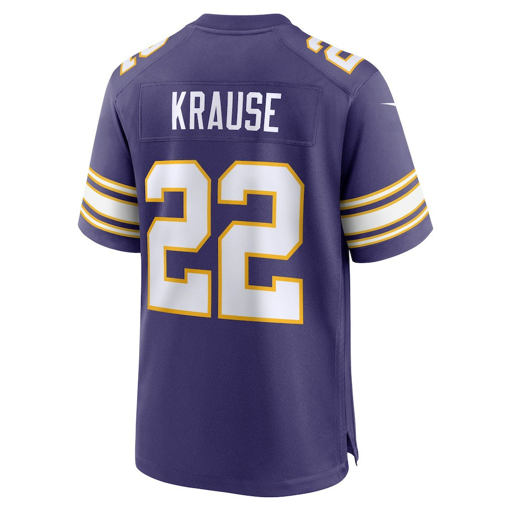 Paul Krause Minnesota Vikings Retired Player Alternate Game Jersey Purple - Nike