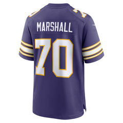 Jim Marshall Minnesota Vikings Retired Player Alternate Game Jersey Purple - Nike