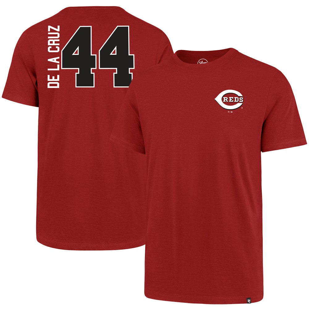 Elly De La Cruz Cincinnati Reds '47 Name & Number T-Shirt Clearance