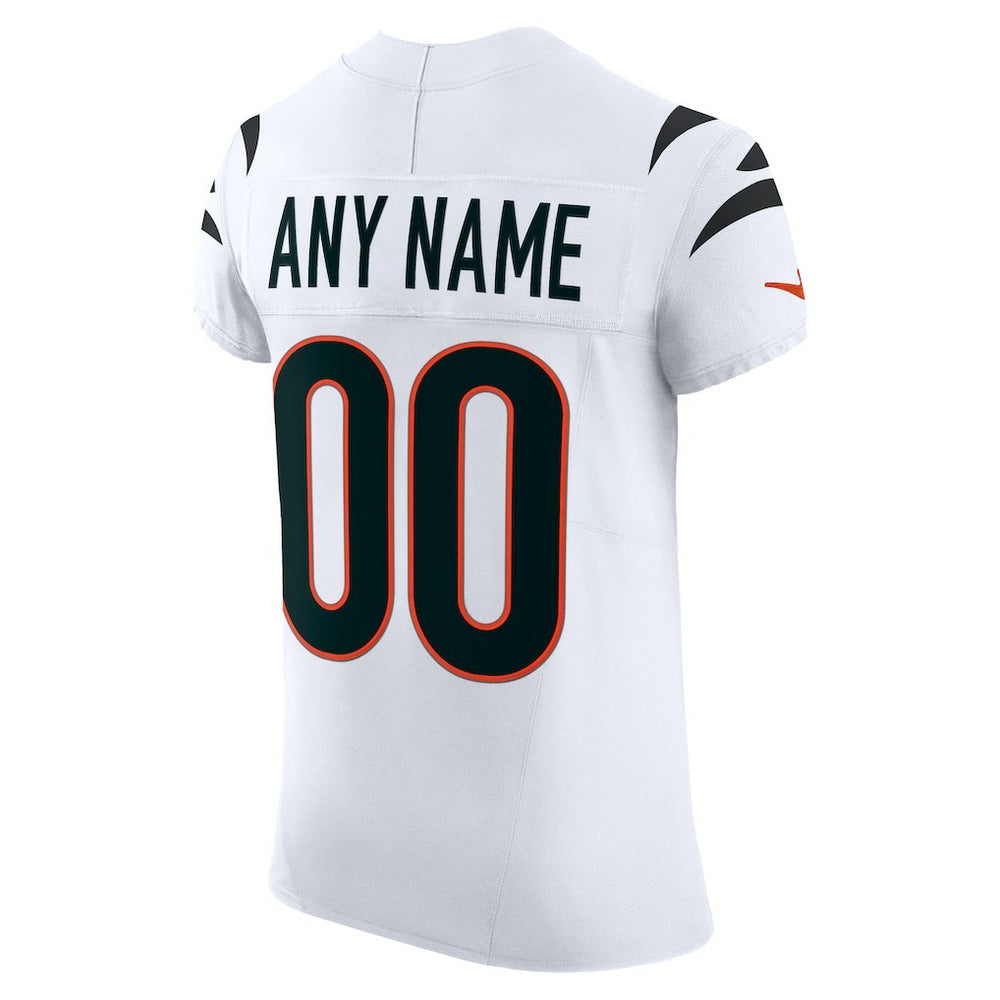 Cincinnati Bengals Vapor F.U.S.E. Elite Custom Jersey White - Nike