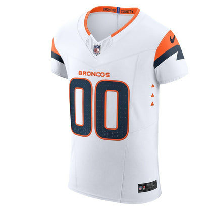Denver Broncos Vapor F.U.S.E. Elite Custom Jersey - White | NFL Jerseys